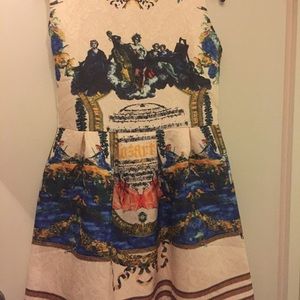 Mozart Print dress ON HIATUS!